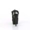 Delight-636 - Black Faux Le Mesh Matte