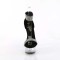 Delight-641 - Black Shimmery Fabric Clear