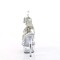 Delight-656RS - Silver AB Rhinestones TPU Clear