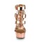 Delight-658 - Rose Gold Metallic PU Chrome  
