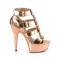 Delight-658 - Rose Gold Metallic PU Chrome  