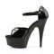 Delight-660Fh - Black-Hot Pink Patent/Black