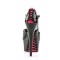 Delight-660Fh - Black-Hot Pink Patent/Black