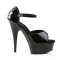 Delight-660Fh - Black-Hot Pink Patent/Black