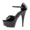 Delight-660Fh - Black-Red Patent/Black