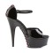 Delight-660Fh - Black-Red Patent/Black