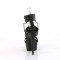 Delight-661 - Black Faux Leather Matte
