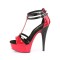Delight-663 - Red Black Patent