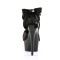 Delight-668 - Black Satin/Black