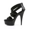 Delight-669 - Black Elasticated Band/Black