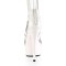 Delight-669 - White Faux Leather  