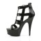 Delight-682 - Black Pu/Black
