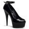 Delight-686 - Black Patent/Black
