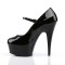 Delight-687 - Black Patent/Black