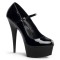 Delight-687 - Black Patent/Black