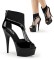 DELIGHT-690 - Black Patent Nubuck Black