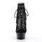 Delight-696Lc - Black Mesh-Lace/Black