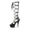 Delight-698 - Black Patent/Black