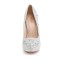 Fabulicious DESTINY-06R - Silver Glitter Mesh Fabric