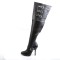 Diva-3006X - Black Stretch Pu