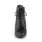 DIVINE-1020 - Black Faux Leather