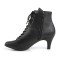 DIVINE-1020 - Black Faux Leather
