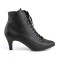 DIVINE-1020 - Black Faux Leather