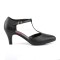 Divine-415 - Black Faux Leather  