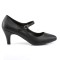 DIVINE-440 - Black Faux Leather