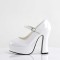 Dolly-50 - White Patent