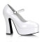Dolly-50 - White Patent