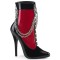 Domina-1033 - Black Red Patent