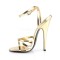 Domina-108 - Gold Metallic Pu  