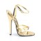 Domina-108 - Gold Metallic Pu  