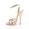 Domina-108 - Rose Gold Metallic PU  