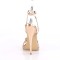 Domina-108 - Rose Gold Metallic PU  