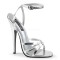 Domina-108 - Silver Metallic Pu  
