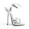 Domina-108 - Silver Metallic Pu  