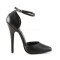 Domina-402 - Black Leather SPECIAL - Size 15
