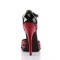 Domina-412 - Black Red  Patent