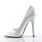 Domina-420 - White Patent