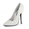 Domina-420 - White Patent