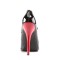 Domina-442 - Black-Red Patent