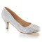 DORIS-06 - Silver Glitter Mesh Fabric