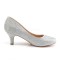 DORIS-06 - Silver Glitter Mesh Fabric