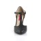 Dream-425 - Black Faux Leather  