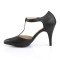 Dream-425 - Black Faux Leather  