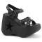 DYNAMITE-02 - Black Vegan Leather