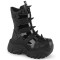 Echo-110 - Black Vegan Leather