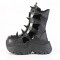 Echo-110 - Black Vegan Leather